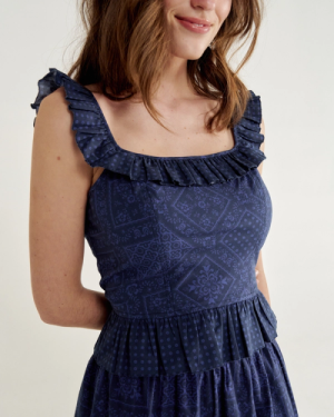 Women Bandana Peplum Tank