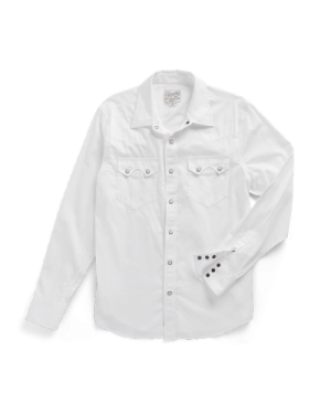 Men's Vintage Weight Pearl Snap